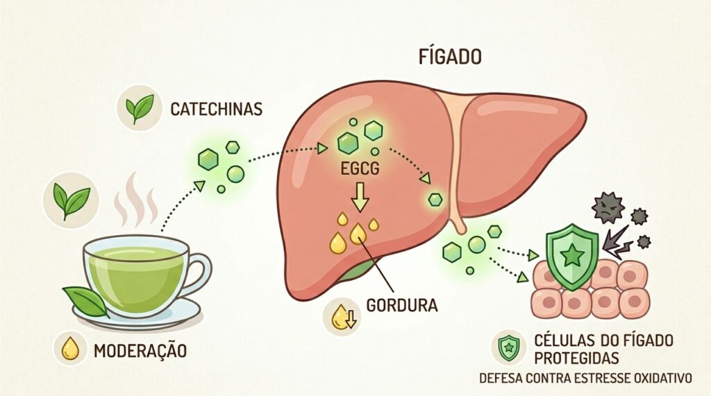 Um tipo de bebida que ajuda o fígado a reduzir o acúmulo de gordura e a se desintoxicar naturalmente