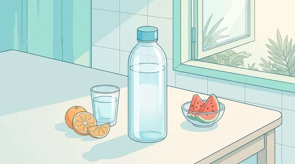 Qual a quantidade de água que deve ser consumida diariamente para manter um sistema digestivo saudável?