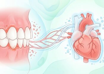 Saúde cardiovascular: a conexão entre o coração, a saúde bucal e a inflamação sistêmica