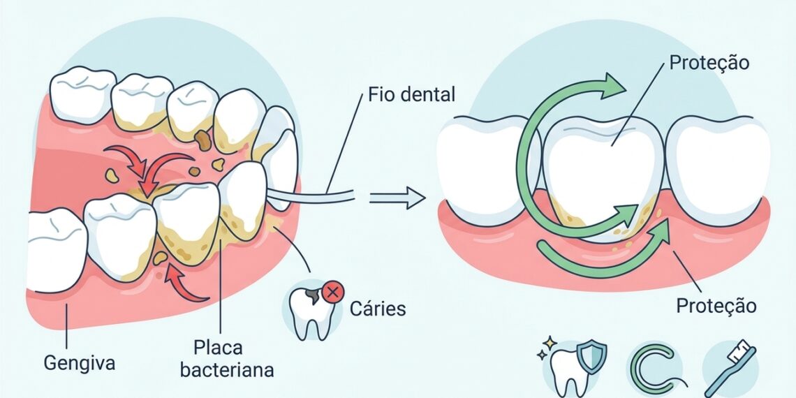 Usar fio dental: quando e como fazer? Quais são os erros mais comuns?