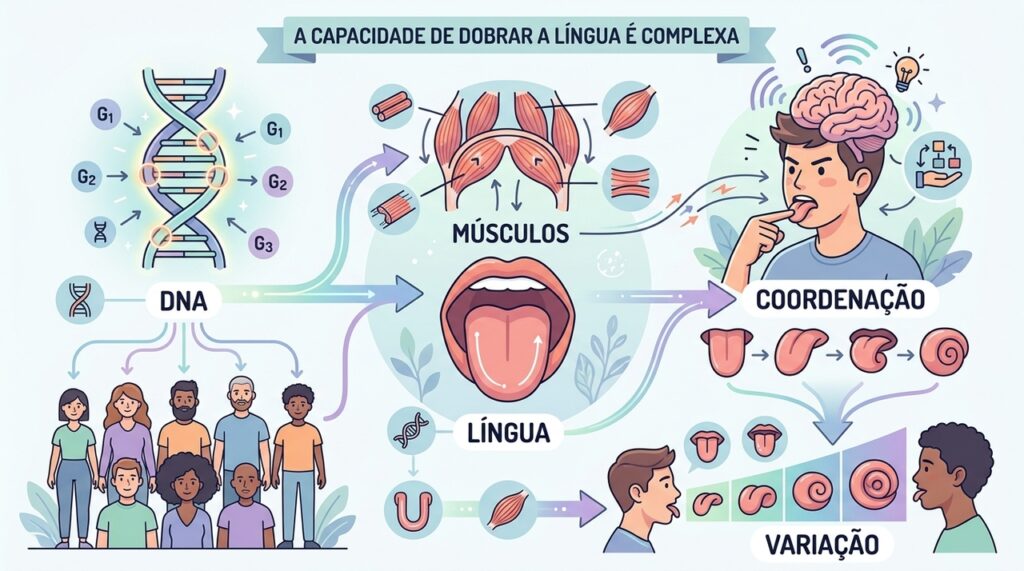 O que a capacidade de enrolar a língua revela sobre nós