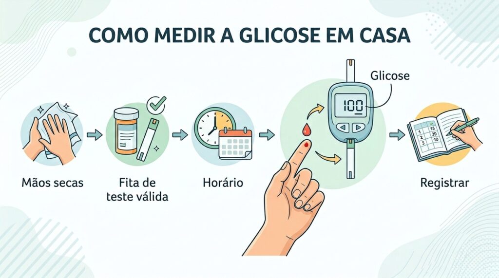 Medir a glicose em casa: quando e como fazer? Quais são os erros mais comuns?