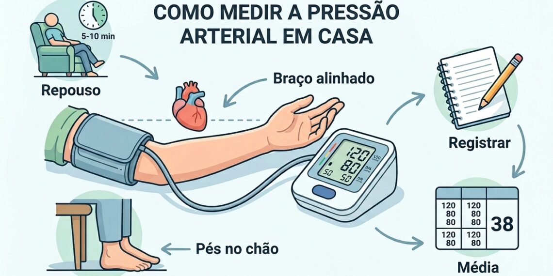 Medir a pressão arterial em casa: quando e como fazer? Quais são os erros mais comuns?