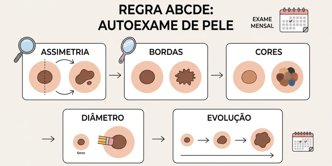 Fazer o autoexame da pele: quando e como fazer? Quais são os erros mais comuns?