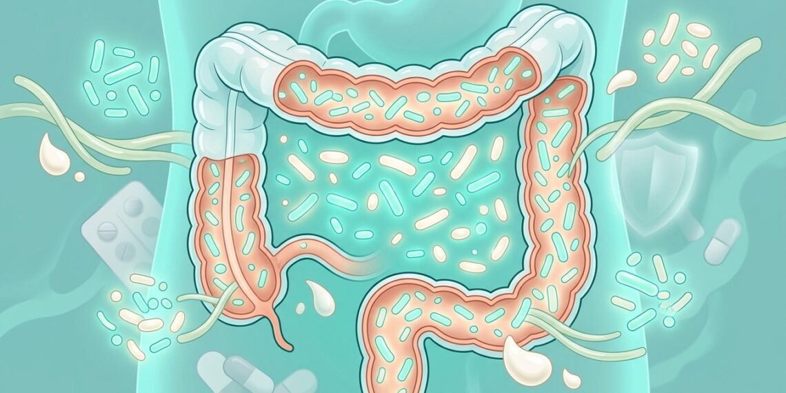 Qual o efeito do consumo diário de iogurte natural na saúde do intestino e na imunidade em pessoas que tomaram antibióticos?