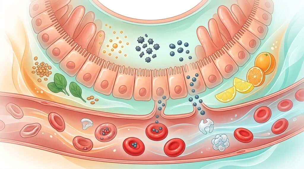 É assim que a vitamina C e o ferro, tomados em conjunto, afetam o tratamento da anemia