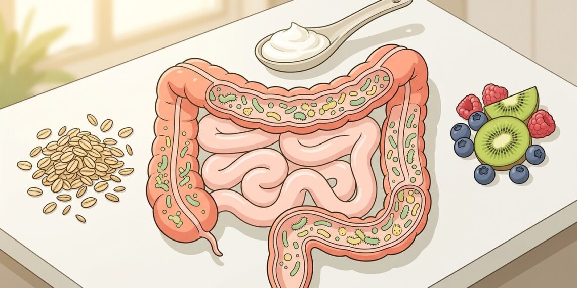 Após 1 semana sem ultraprocessados, o corpo começa a apresentar mudanças na microbiota intestinal