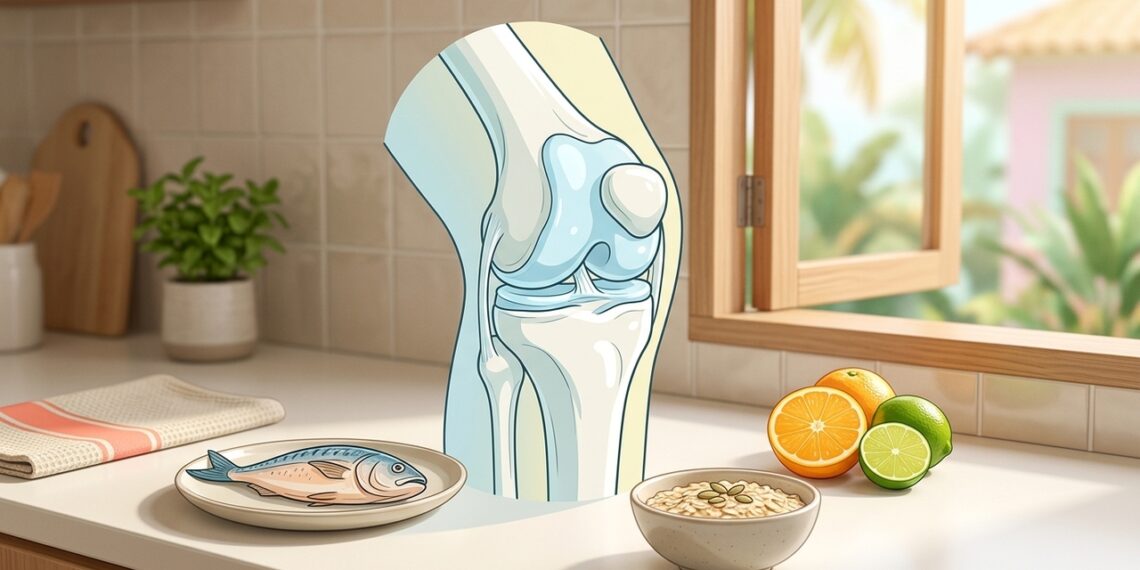 Substâncias naturais que ajudam na regeneração da cartilagem articular e onde encontrá-las nos alimentos