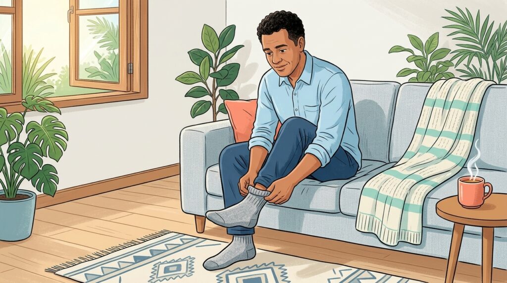 O que pode causar pés frios constantemente?