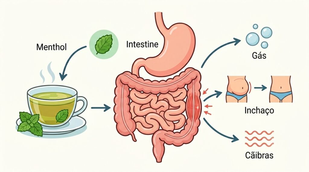 Um tipo de chá que ajuda o intestino a melhorar a digestão e a equilibrar a microbiota naturalmente