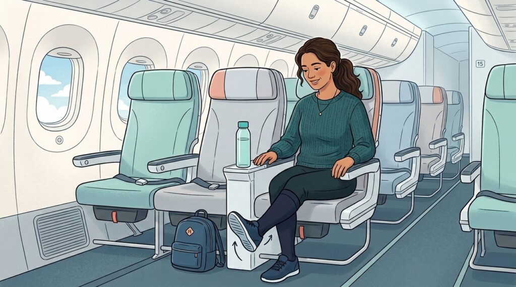 O que consumir antes de uma viagem longa para auxiliar a circulação de forma natural e segura?