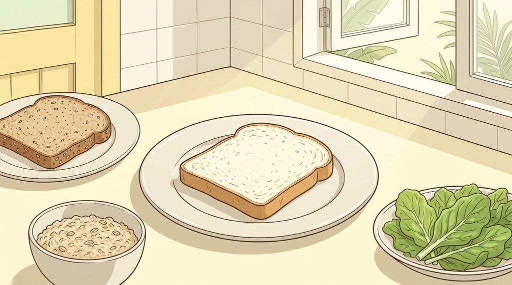 Que efeitos tem na microbiota comer pão branco todos os dias?