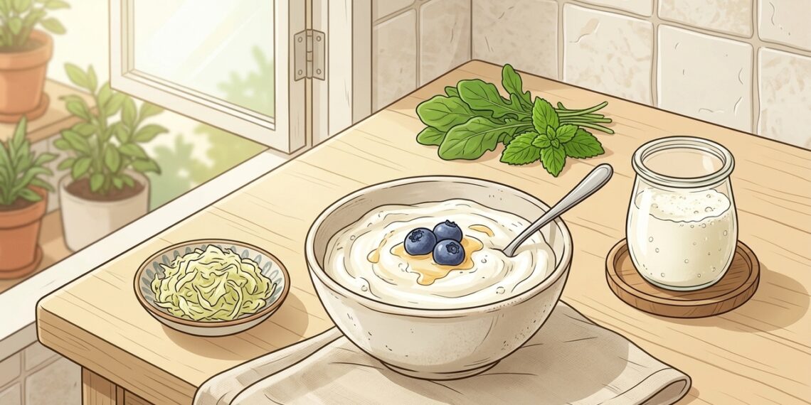 O que acontece com a inflamação quando alimentos fermentados entram na rotina