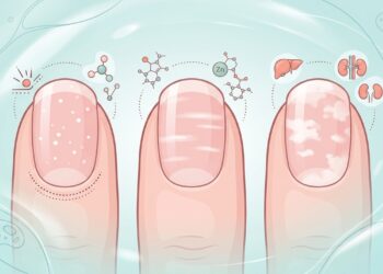 O que pode causar manchas brancas nas unhas?