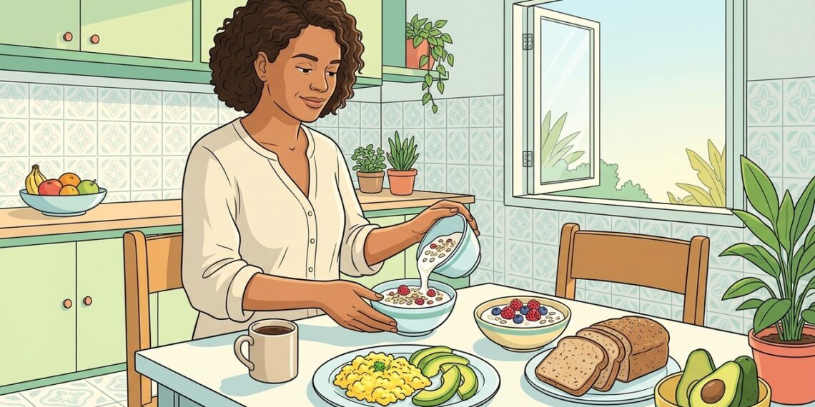 O que consumir no café da manhã para estabilizar a glicemia e prolongar a saciedade