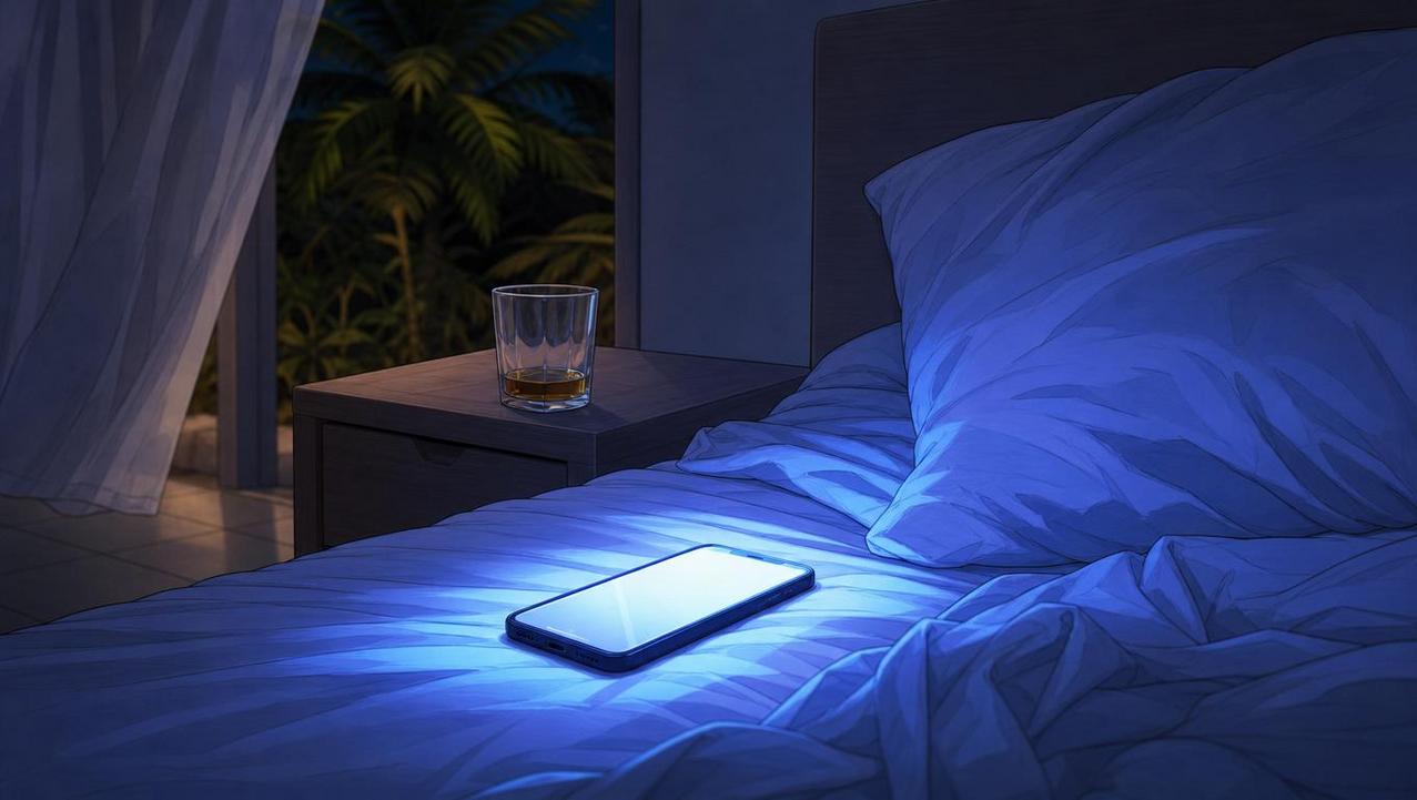 Telas e álcool à noite podem fragmentar o sono reparador.