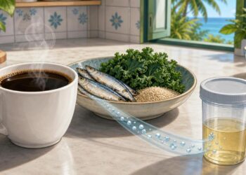 A falta de cálcio no corpo não se deve apenas ao baixo consumo de laticínios, mas sim ao excesso de cafeína que aumenta sua excreção urinária