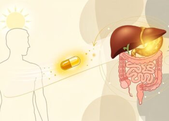 A falta de vitamina D no organismo geralmente não se deve à falta de exposição ao sol, mas sim a problemas digestivos crônicos, como inflamação intestinal ou irritação persistente do fígado