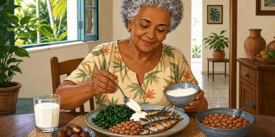 Alimentos que fortalecem os ossos e previnem fraturas graves em idosos