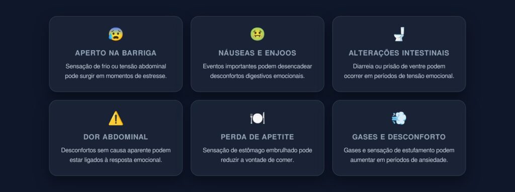 ansiedade no intestino