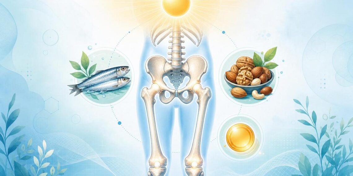 Cálcio, vitamina D ou magnésio: qual nutriente priorizar primeiro quando os ossos doem apesar de uma alimentação aparentemente equilibrada
