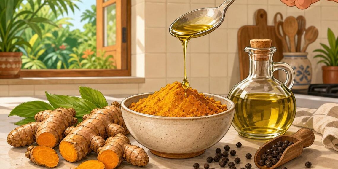 Como usar a cúrcuma corretamente para reduzir a inflamação nas articulações: dosagem, forma de uso e o que a ciência diz