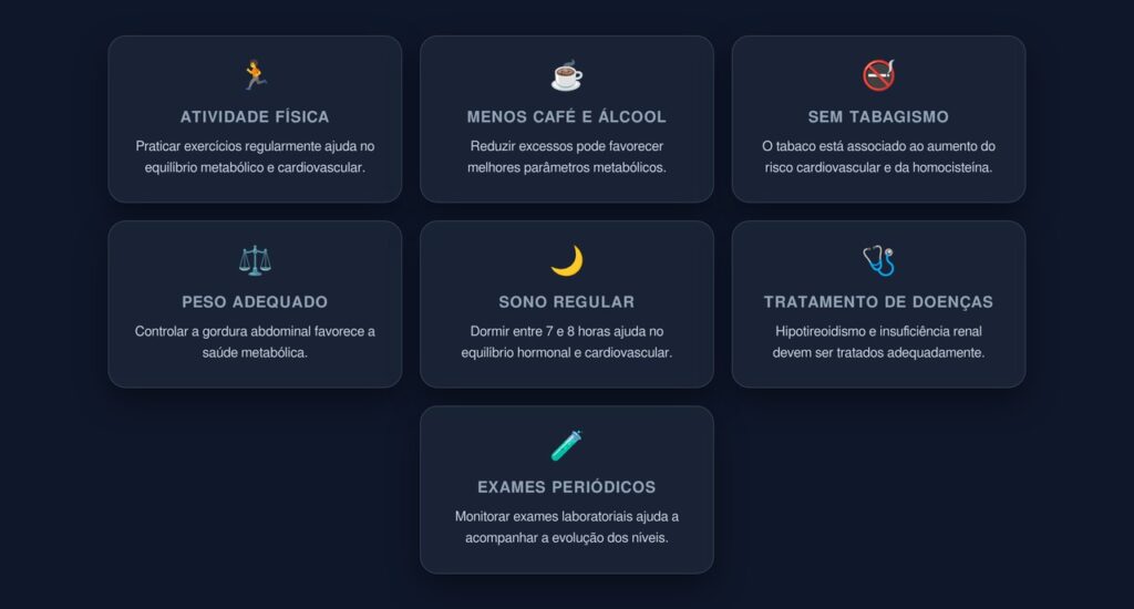 controlar a homocisteína