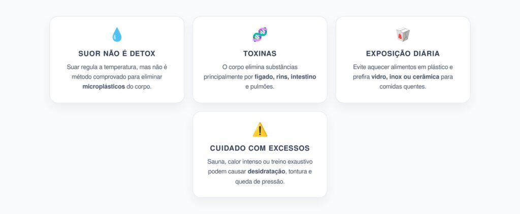 Microplásticos no Corpo: Por que Suar Não é Detox e Como Reduzir a Exposição