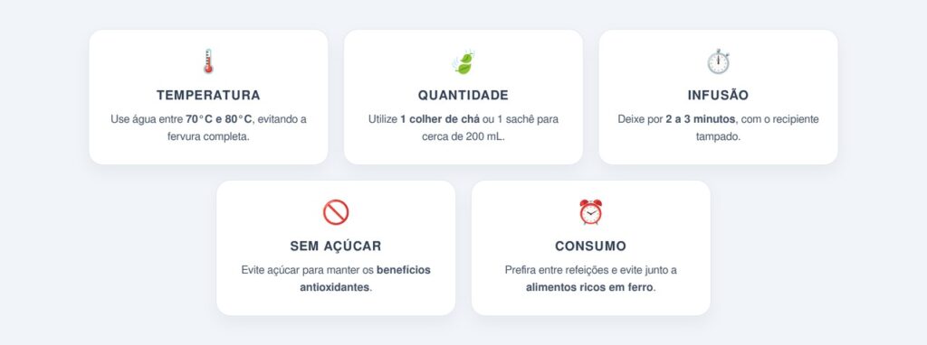 Como preparar o chá verde para preservar as catequinas?