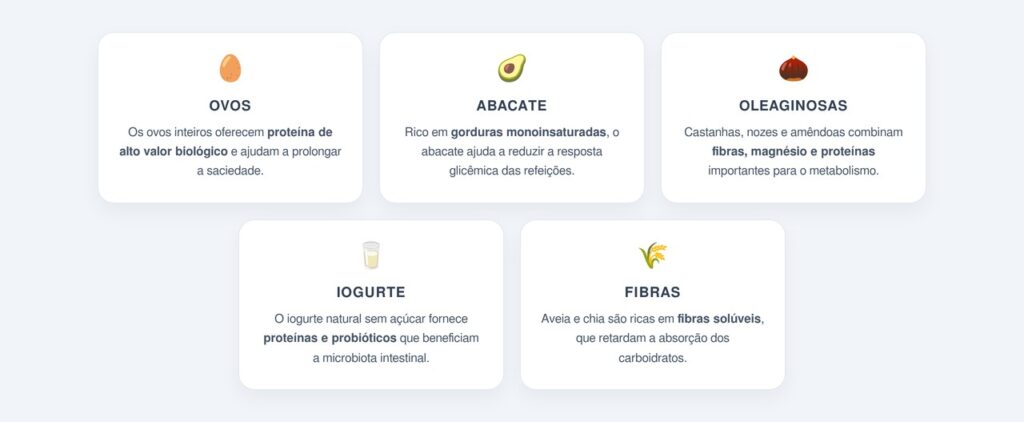 Quais alimentos ajudam a controlar a insulina?