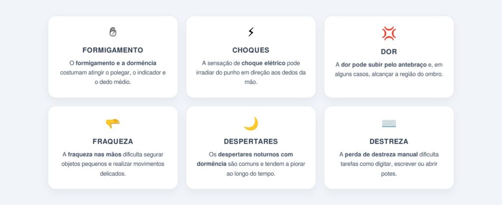 Quais sintomas indicam o problema?