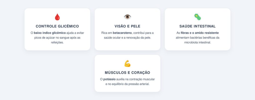 Quais os principais benefícios da batata-doce?