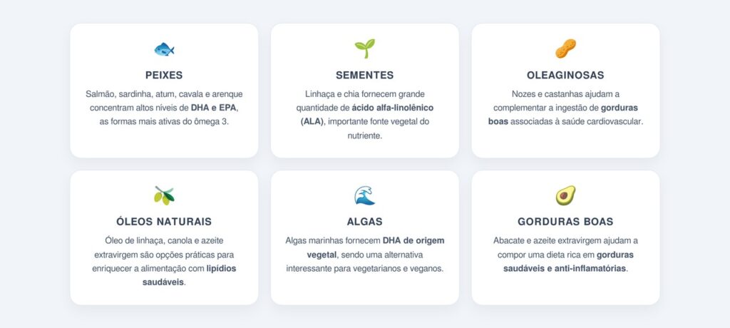 Quais alimentos são as melhores fontes do nutriente?