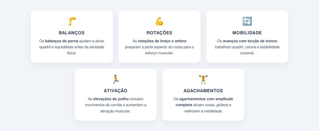 Como fazer alongamento dinâmico corretamente?