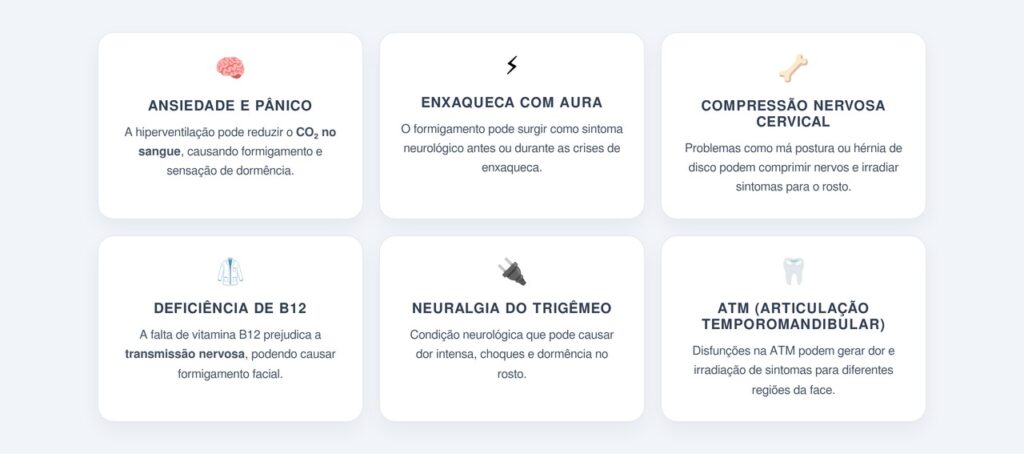 Quais são as causas mais comuns?