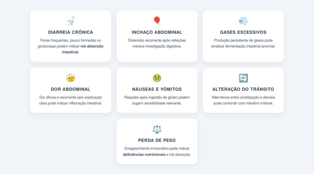 Quais sintomas digestivos devem chamar atenção?