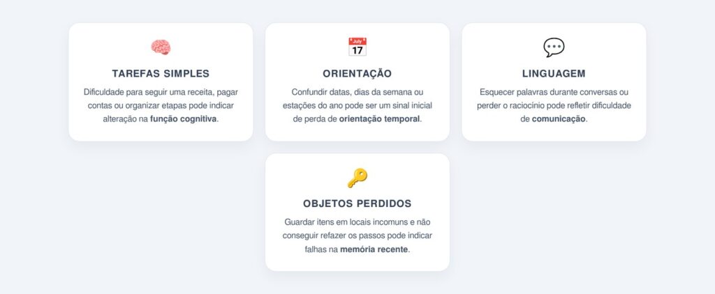 Quais outros sinais costumam aparecer na fase inicial?