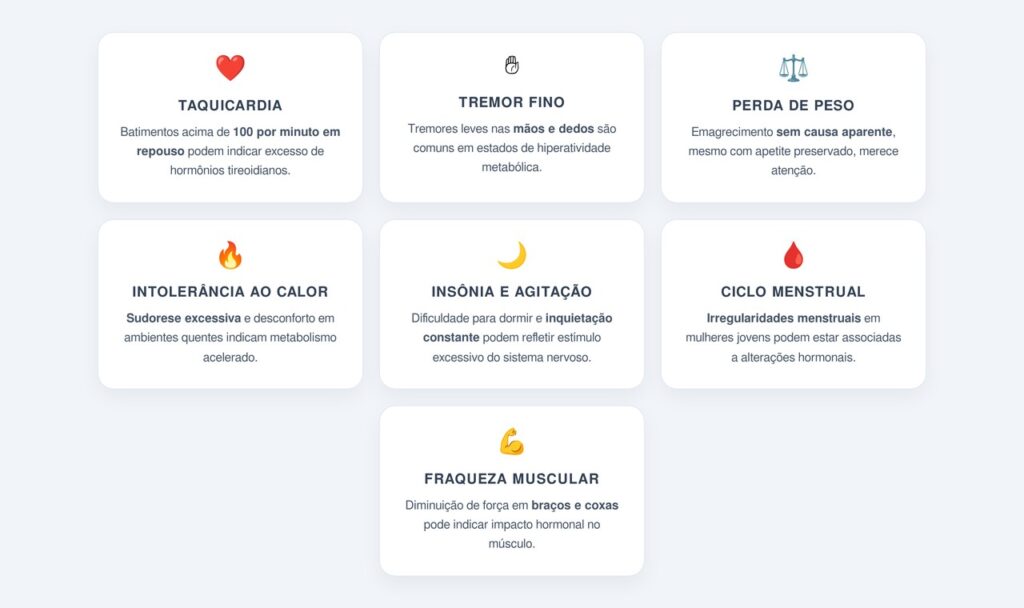 Quais sintomas adrenérgicos justificam investigação hormonal?