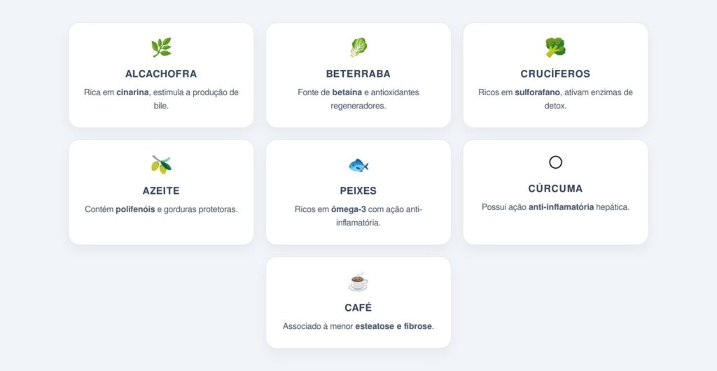 Quais são os principais alimentos protetores?