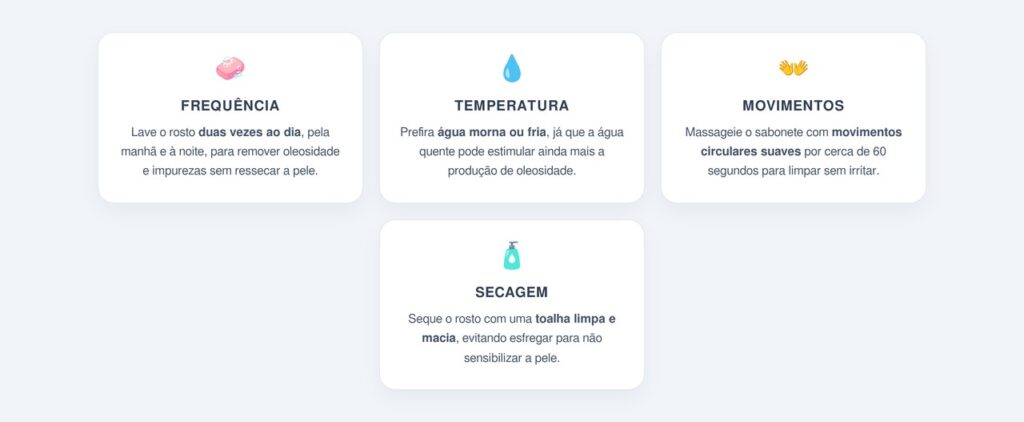 Como fazer a limpeza facial corretamente?