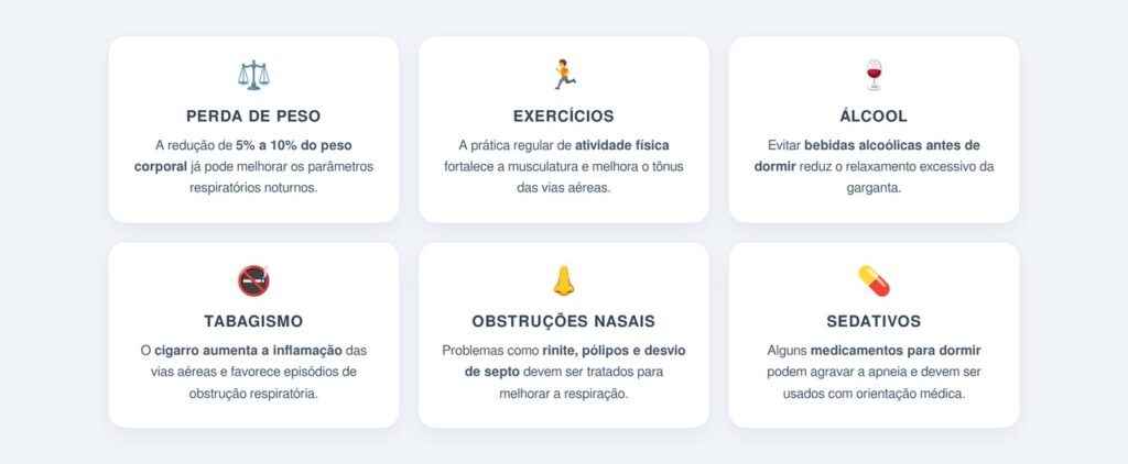 Quais hábitos ajudam a prevenir a apneia do sono?
