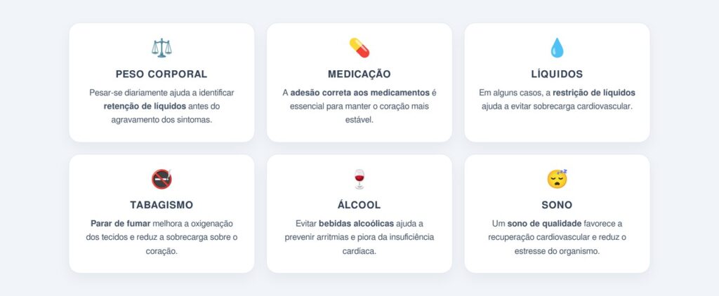 Quais cuidados diários reduzem os sintomas?
