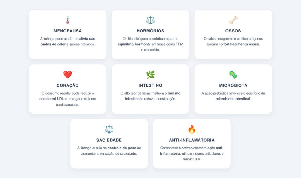 Quais são os 8 principais benefícios para a saúde feminina?