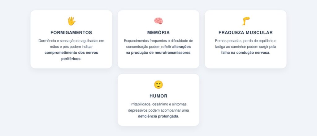 Quais são os 4 sintomas neurológicos mais frequentes?