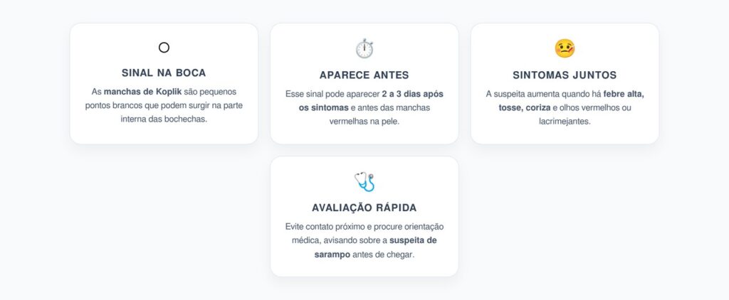 Sinal Branco na Boca que Pode Antecipar o Sarampo