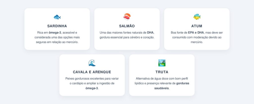 Quais são os melhores peixes para incluir no cardápio?