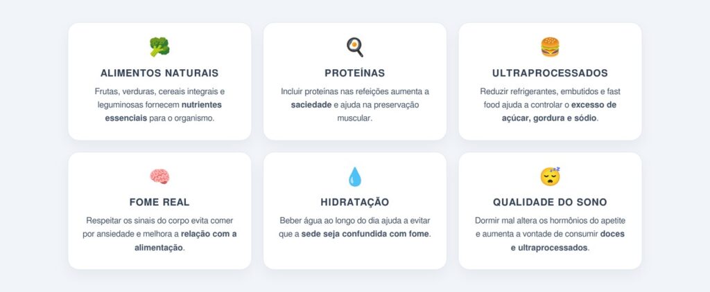 Quais cuidados são importantes ao definir a rotina alimentar?
