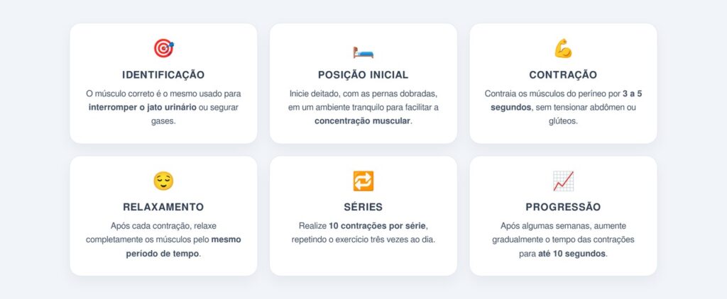 Como fazer os exercícios de Kegel corretamente?