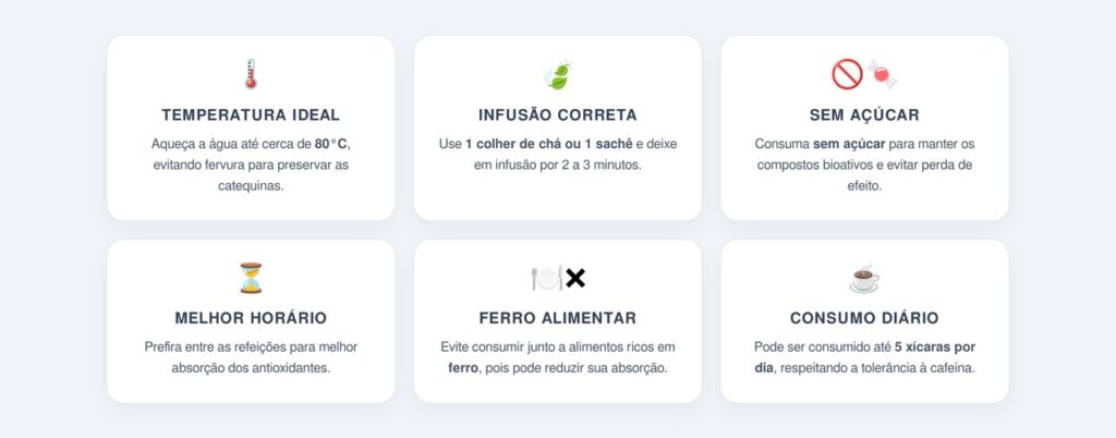Como preparar o chá verde para preservar suas propriedades?