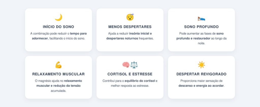 Por que a combinação dos dois funciona melhor?
